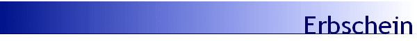 Erbschein